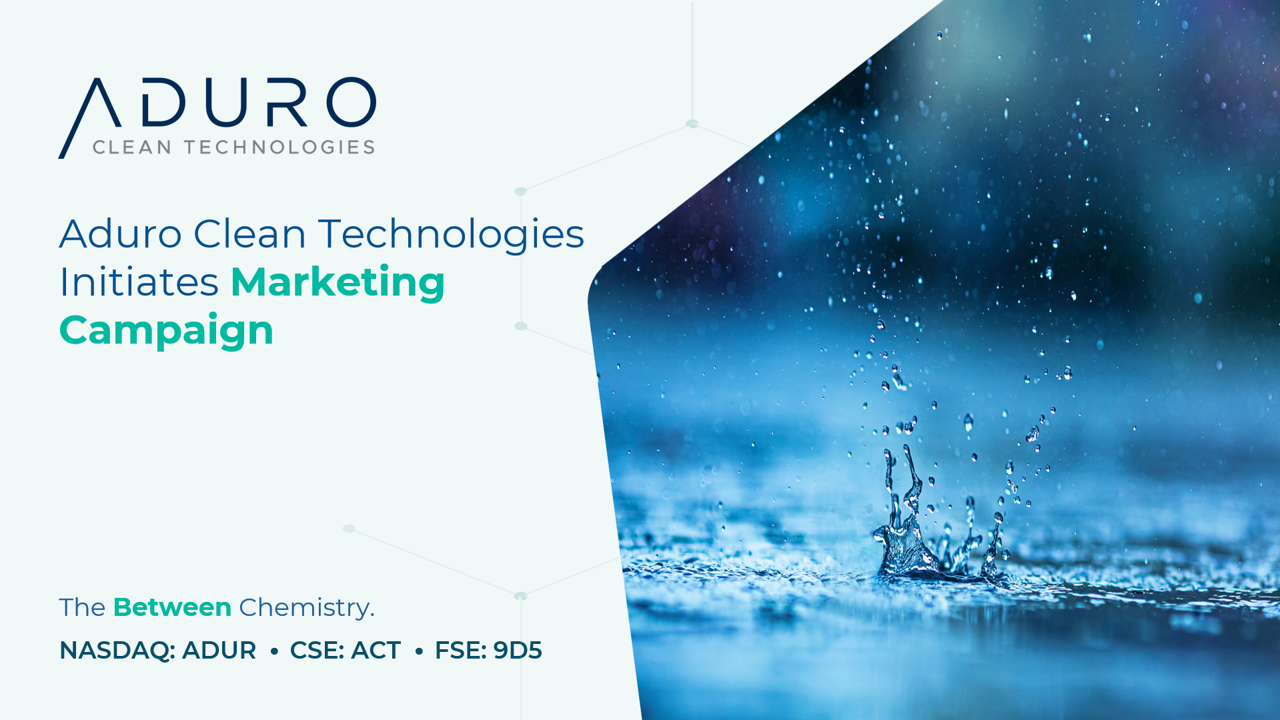 PR 159 Aduro Initiates Marketing Campaign