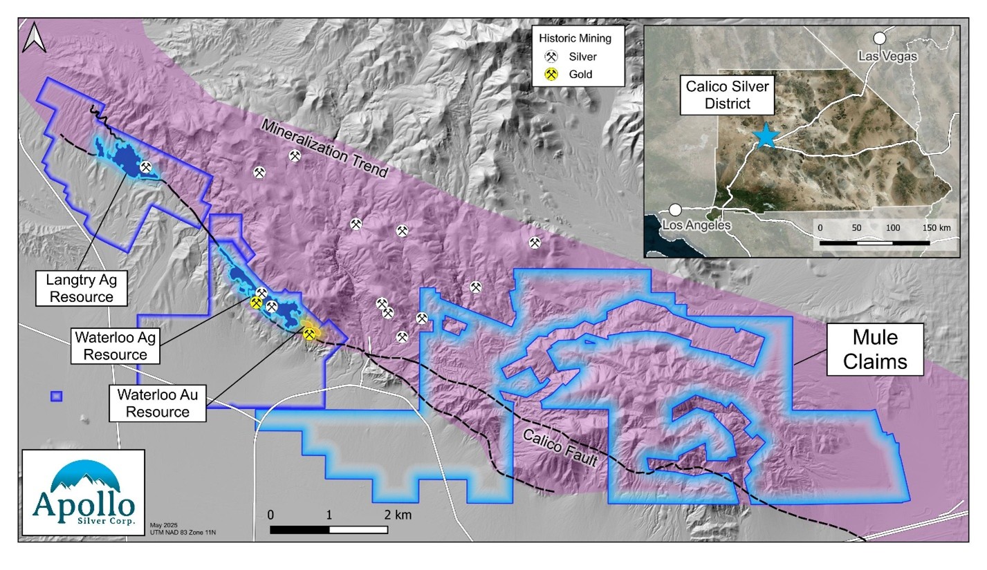 Apollo Silver Expands Calico Project Land Package by over 285% – The Canadian Business Journal