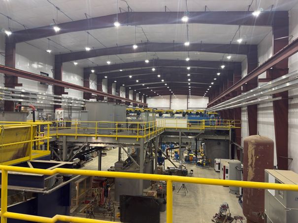 Processing Plant – Piping and Electrical Installation Advancing