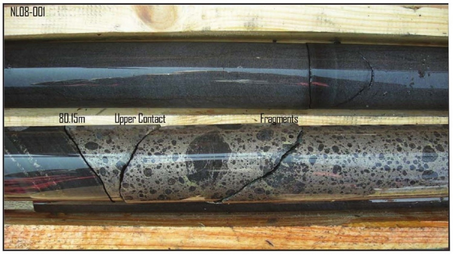 Strongbow’s hole NL08-01 returned 1.89% nickel, 0.96% copper and 0.11% cobalt
