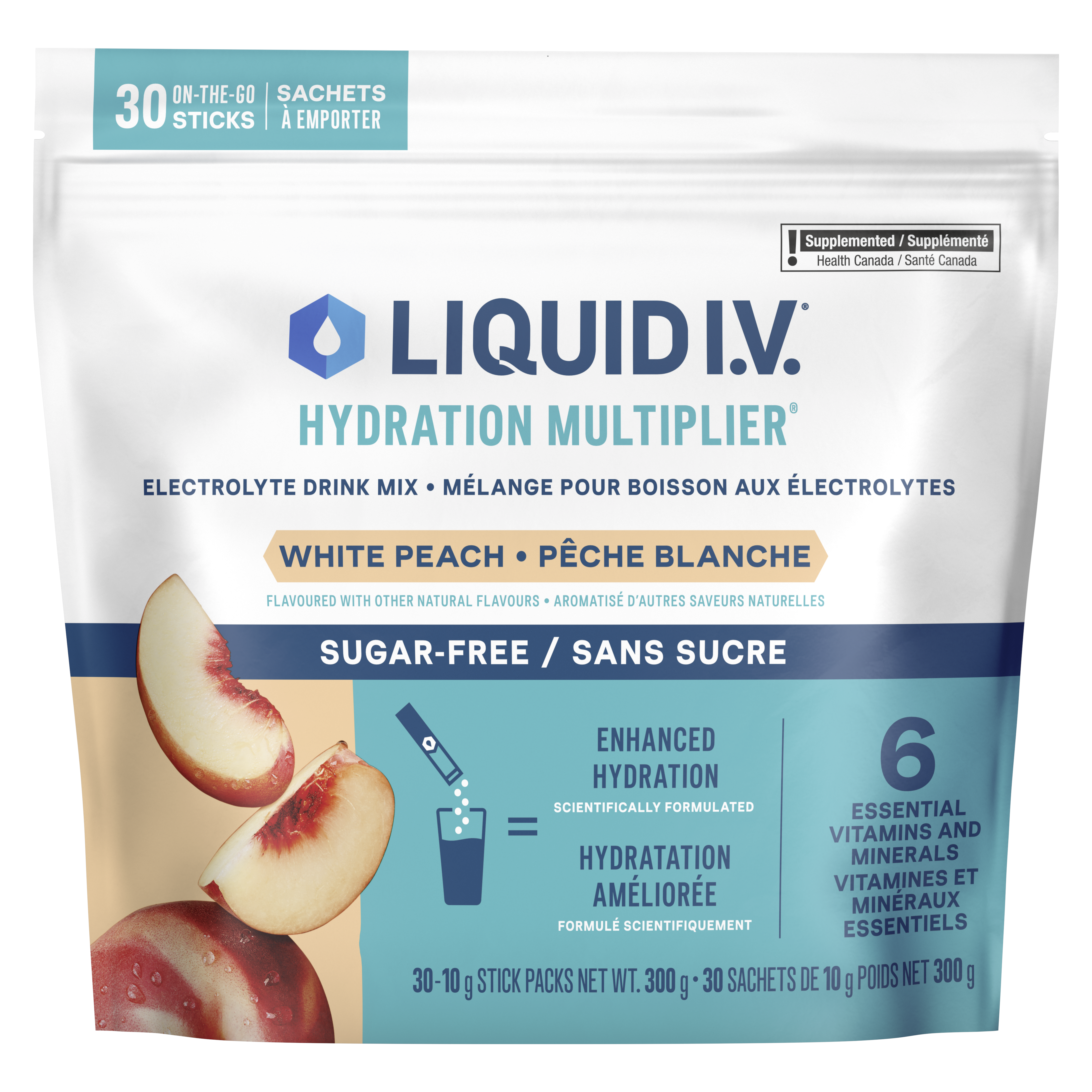 Liquid I.V. Sugar-Free White Peach