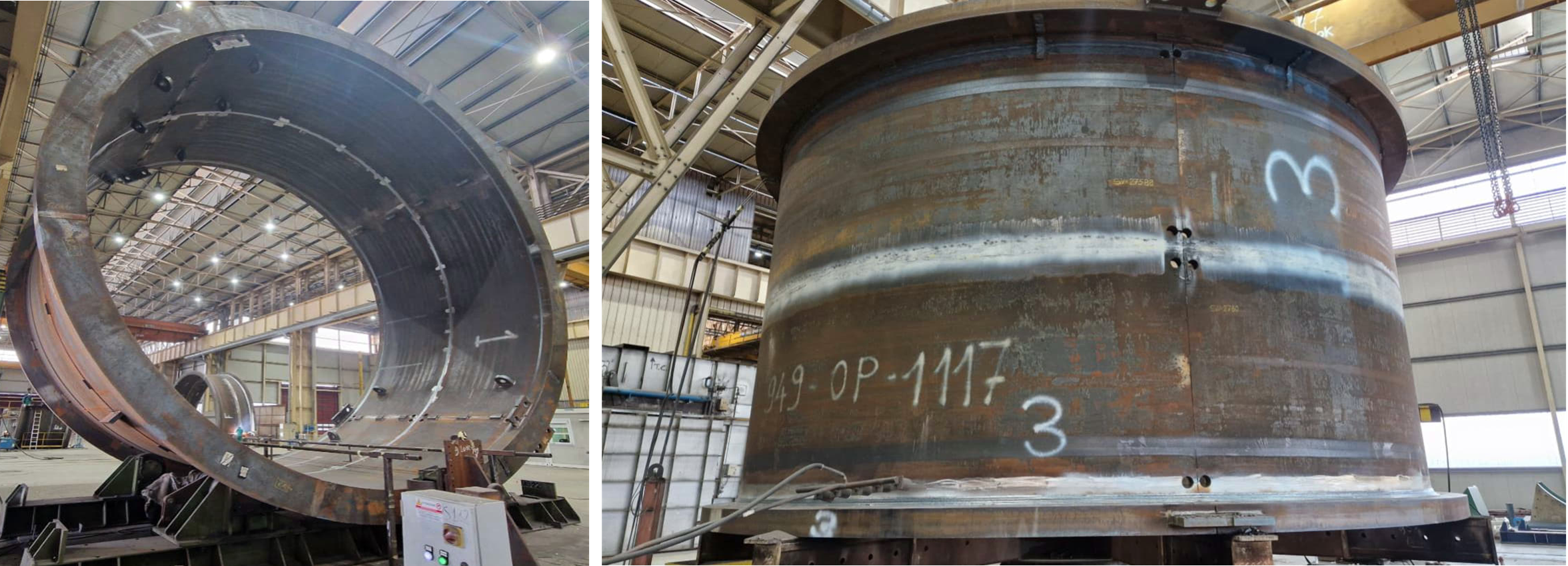 Figure 3 - Mill fabrication