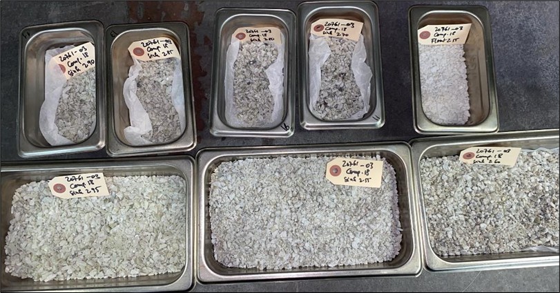 Image of HLS sink/float products from Comp 18