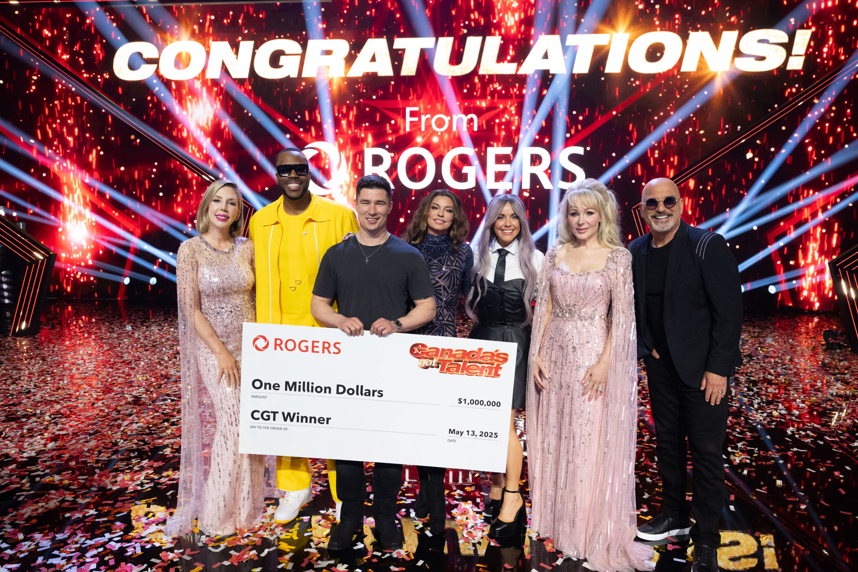 Rogers ได้รับรางวัลเงินรางวัล 1 ล้านเหรียญ