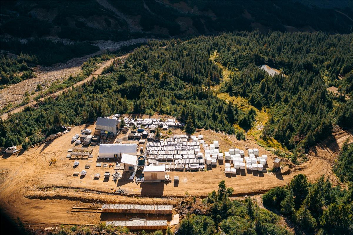 A large group of buildings in a forest AI-generated content may be incorrect.