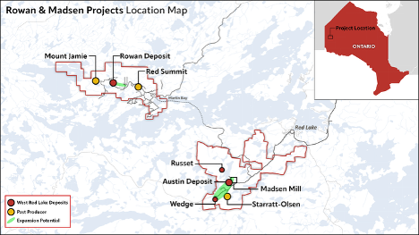 West Red Lake Gold Madsen Mine의 공식 재시작 -Canadian Business Journal 발표